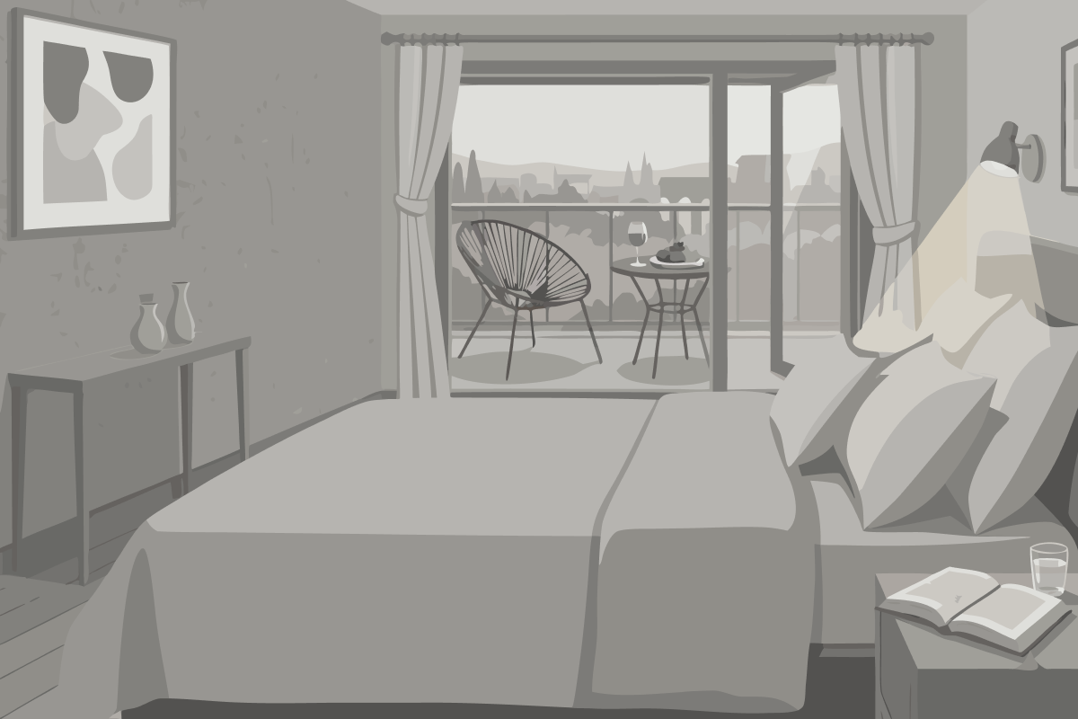 Appartamento Deluxe con 2 Camere da Letto